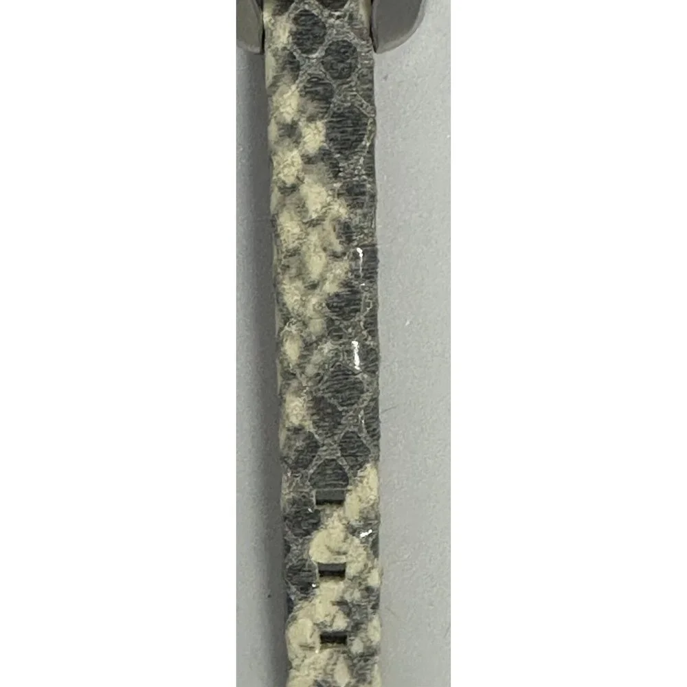 Armani Exchange NWT  Ladies New Battery Python Stamped‎ Leather Watch AX4128